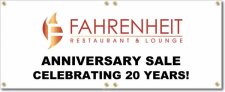 (image for) Fahrenheit Ultra Lounge & Restaurant Banner Logo Center