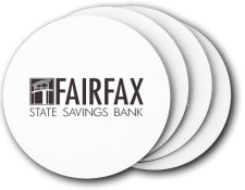 (image for) Fairfax State Savings Bank Coasters (5 Pack)