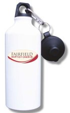 (image for) Fairfield Baptist Church Water Bottle - White