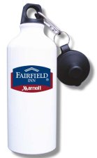 (image for) Fairfield Inn Water Bottle - White