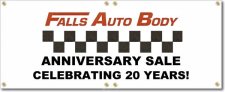 (image for) Falls Auto Body Banner Logo Center