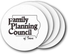 (image for) Family Planning Council of Iowa Coasters (5 Pack)
