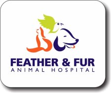 (image for) Feather & Fur Animal Hospital Mousepad