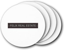 (image for) Felix Real Estate Coasters (5 Pack)