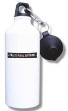 (image for) Felix Real Estate Water Bottle - White