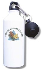 (image for) Fenner Nature Center Water Bottle - White