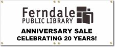 (image for) Ferndale Public Library Banner Logo Center