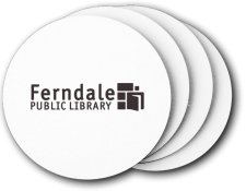 (image for) Ferndale Public Library Coasters (5 Pack)