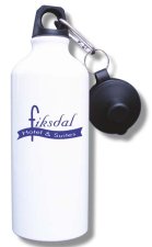 (image for) Fiksdal Hotels & Suites Water Bottle - White