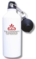 (image for) Findlay-Hancock County Community Water Bottle - White