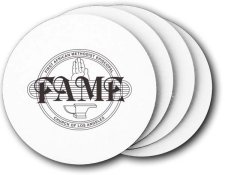 (image for) First Ame Church of Los Angeles Coasters (5 Pack)
