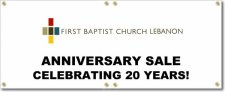 (image for) First Baptist Church Lebanon Banner Logo Center