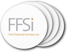 (image for) First Financial Services, Inc. Coasters (5 Pack)