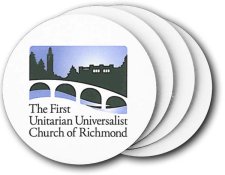(image for) First UU Church of Richmond Coasters (5 Pack)