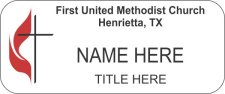 (image for) First United Methodist Church, Henrietta Tx White Round Corners