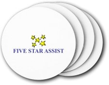 (image for) Five Star Assist Coasters (5 Pack)
