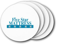 (image for) Five Star Mattress Coasters (5 Pack)
