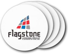 (image for) Flagstone Lending Group Coasters (5 Pack)