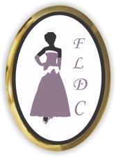 (image for) FLDC Shaped White Executive Badge