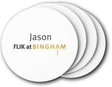 (image for) Flik International at Bingham Coasters (5 Pack)