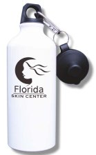 (image for) Florida Skin Center Water Bottle - White