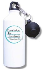 (image for) Foundation for Exellence Water Bottle - White