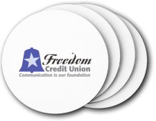 (image for) Freedom Credit Union Coasters (5 Pack)