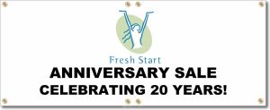 (image for) Fresh Start Women\'s Foundation Banner Logo Center