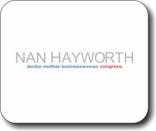 (image for) Friends of Nan Hayworth Mousepad