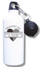 (image for) Friends of San Pasqual Academy Water Bottle - White