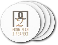(image for) From Plan 2 Perfect Coasters (5 Pack)
