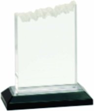 (image for) Silver Frosted Impress Acrylic Award - Large