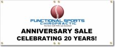 (image for) Functional Sports Chiropractic Banner Logo Center