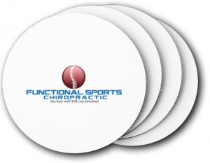 (image for) Functional Sports Chiropractic Coasters (5 Pack)