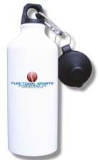 (image for) Functional Sports Chiropractic Water Bottle - White
