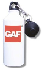 (image for) GAF Water Bottle - White