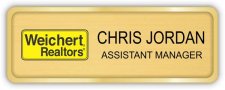 (image for) Weichert Realtors Gold Rounded Executive Badge