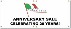 (image for) Garlini\'s Restaurant Banner Logo Center