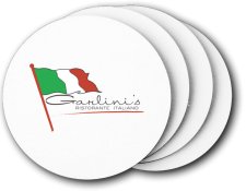 (image for) Garlini's Restaurant Coasters (5 Pack)
