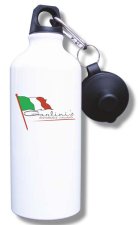(image for) Garlini's Restaurant Water Bottle - White