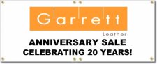 (image for) Garrett Leather Corp. Banner Logo Center