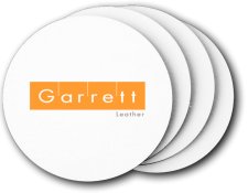 (image for) Garrett Leather Corp. Coasters (5 Pack)