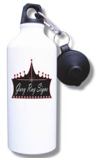 (image for) Gary Ray Signs Water Bottle - White