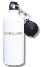(image for) Gateway Funding Water Bottle - White