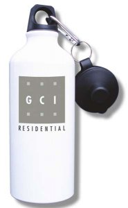 (image for) GCI Residential Water Bottle - White