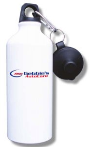 (image for) Gebbie\'s AutoCare Water Bottle - White