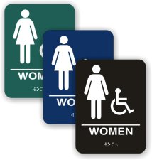 (image for) Women's Restroom Sign