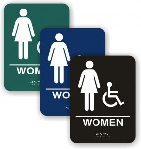 (image for) Women\'s Restroom Sign