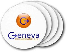 (image for) Geneva Broadband Coasters (5 Pack)