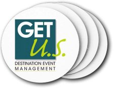 (image for) GET US Destination Event Management Coasters (5 Pack)